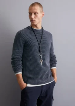 Pullover regular aus reiner Bio-Baumwolle