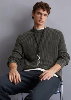 Pullover regular aus reiner Bio-Baumwolle