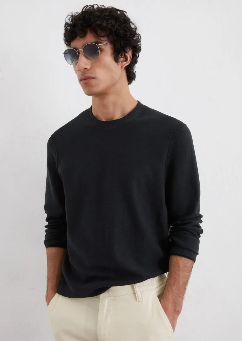 Pullover regular im Inside-Out-Stil