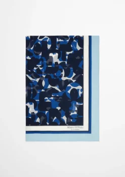 Quadratisches Schaltuch aus softem Bio-Baumwolle-Modal-Mix