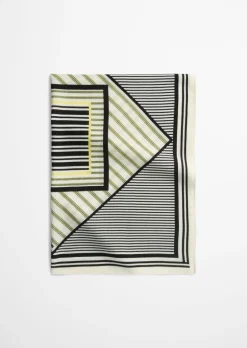 Quadratisches Tuch aus bedruckter Viskose