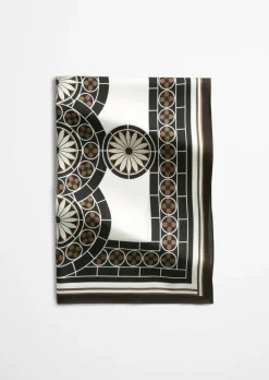 Quadratisches Tuch aus Viskose-Modal-Mix