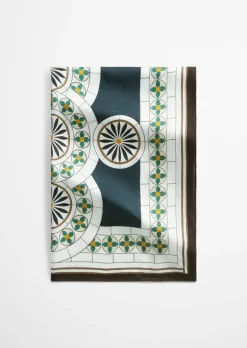 Quadratisches Tuch aus Viskose-Modal-Mix