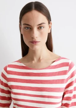 Ringel-Longsleeve regular aus Slubjersey