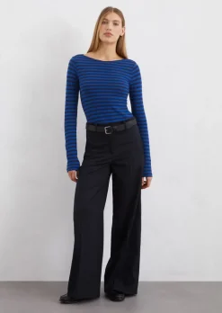 Ringel-Longsleeve regular aus Slubjersey