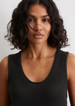 Ärmelloser Pullover regular aus Heavy-Weight-Organic-Cotton