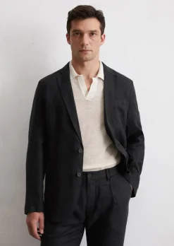 Sakko shaped aus reinem Leinen