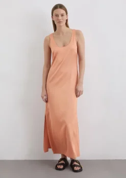 Satinkleid regular aus Viskose-Stretch