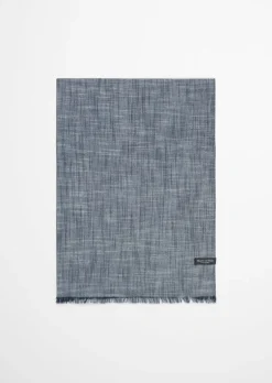 Schal in fein gewebtem Double-Face