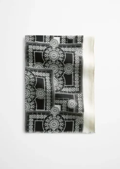 Schal mit Allover-Print mit TENCEL™ Lyocell