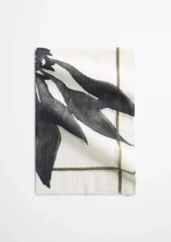 Schal mit Allover-Print mit TENCEL™ Lyocell