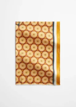 Schal mit Allover-Print mit TENCEL™ Lyocell