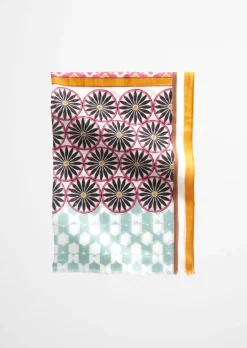Schal mit Allover-Print mit TENCEL™ Lyocell