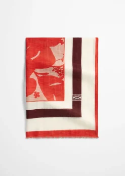 Schaltuch aus Baumwolle-Leinen-Mix