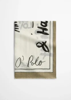 Schaltuch aus Baumwolle-Leinen-Mix