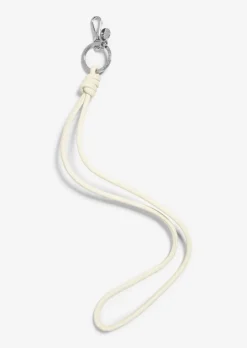 Schlüsselanhänger mit langem Lederriemen