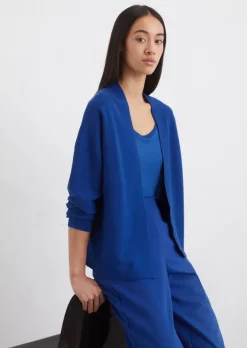 Seamless Cardigan loose aus softer Bio-Baumwolle