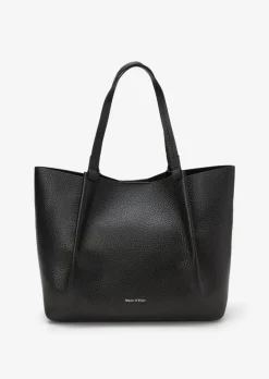 Shopper large aus genarbtem Rindleder