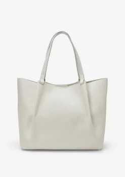 Shopper large aus genarbtem Rindleder