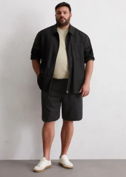 Shorts Model Reso jogger aus reinem Leinen