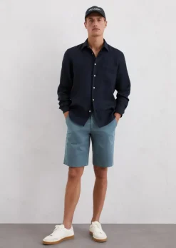 Shorts Model Reso Jogger regular in softer Twill Stretch-Qualität