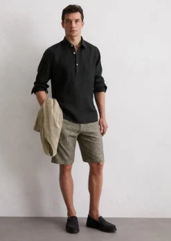 Shorts Model Reso regular aus Leinen und Bio-Baumwolle