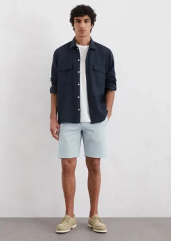 Shorts Model Salo slim aus Bio-Baumwoll-Mix