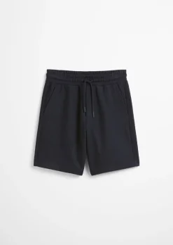 Shorts relaxed mit feiner Bouclé-Struktur