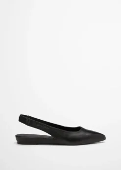 Slingback aus edlem Rindleder