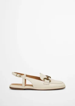 Sling-Loafer mit Trensen-Schnalle