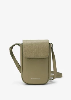 Smartphone-Tasche aus genarbtem Rindleder