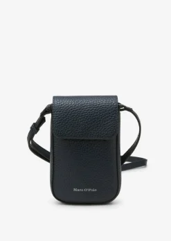 Smartphone-Tasche aus genarbtem Rindleder