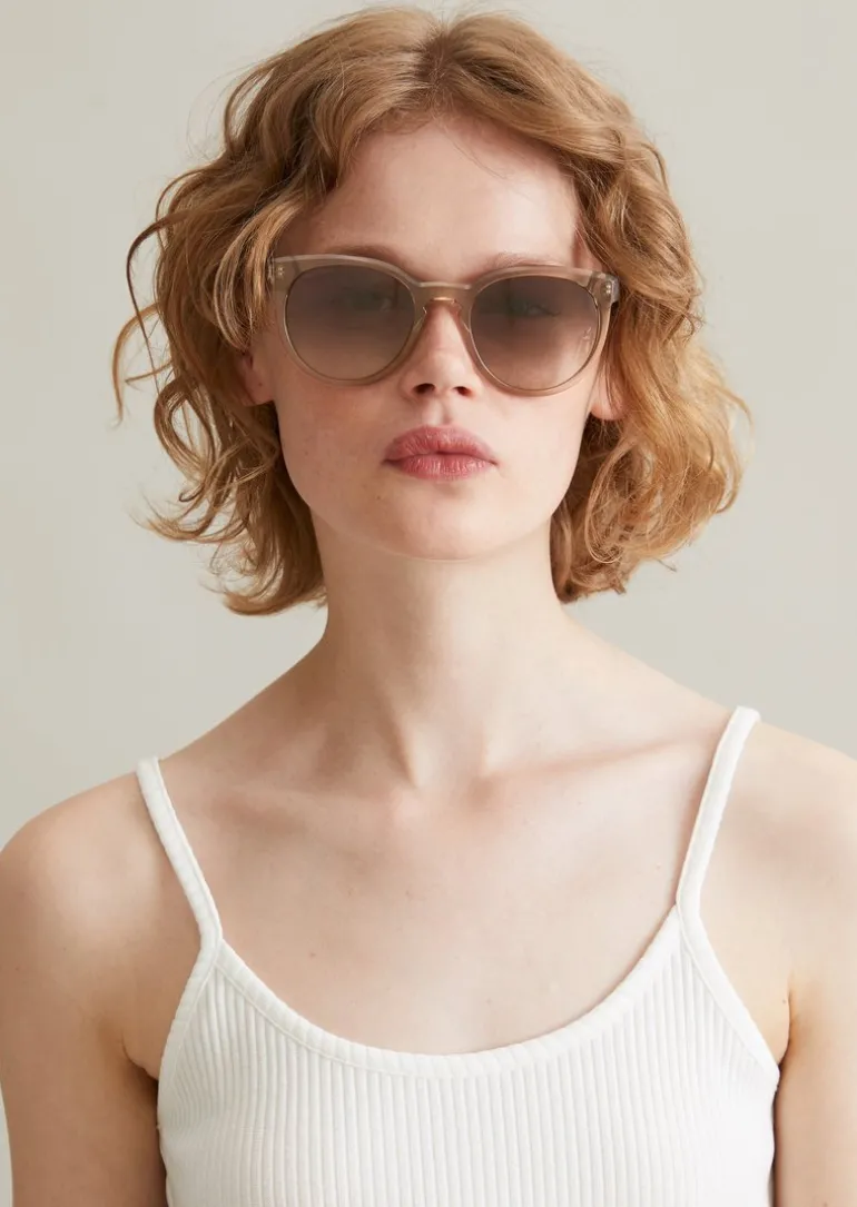 Spaghettiträger-Top slim aus Rippjersey