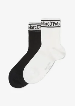 Sportive Quarter-Socken aus weichem Lyocell-Mix