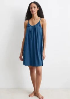 Strandkleid aus weichem Viskose-Baumwoll-Mix