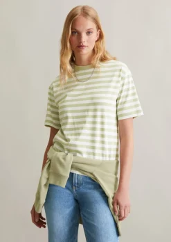 Streifen-T-Shirt regular aus Organic Cotton