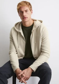 Strick-Hoodie regular aus reinem Organic Cotton