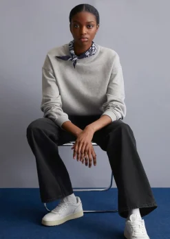 Sweatshirt oversized aus Organic Cotton