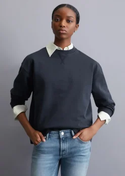 Sweatshirt oversized aus Organic Cotton