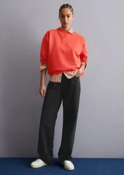 Sweatshirt oversized aus Organic Cotton