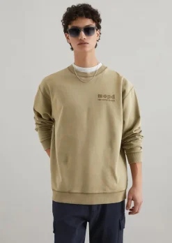 Sweatshirt relaxed aus reiner Bio-Baumwolle