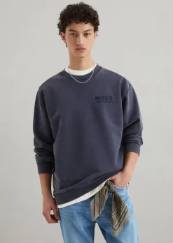 Sweatshirt relaxed aus reiner Bio-Baumwolle