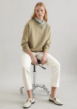 Sweatshirt relaxed mit kuscheliger Innenseite