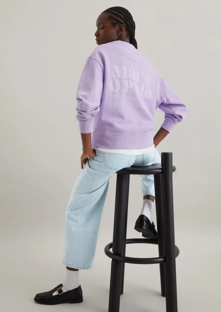 Sweatshirt relaxed mit kuscheliger Innenseite