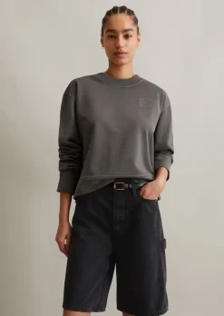 Sweatshirt relaxed mit kuscheliger Innenseite