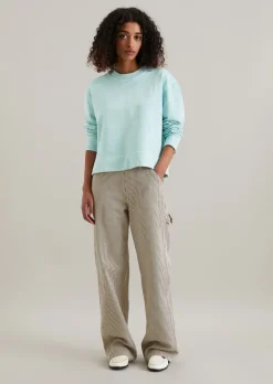 Sweatshirt relaxed mit kuscheliger Innenseite