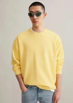 Sweatshirt relaxed mit Print auf Vorder- und Rückseite