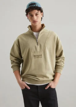 Sweat-Troyer relaxed aus Bio-Baumwolle