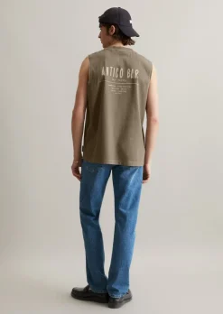 Tank Top relaxed mit Rückenprint