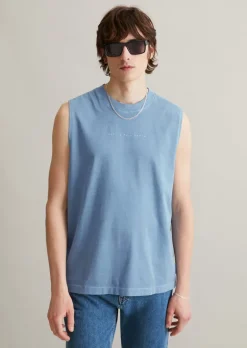 Tank Top relaxed mit Rückenprint